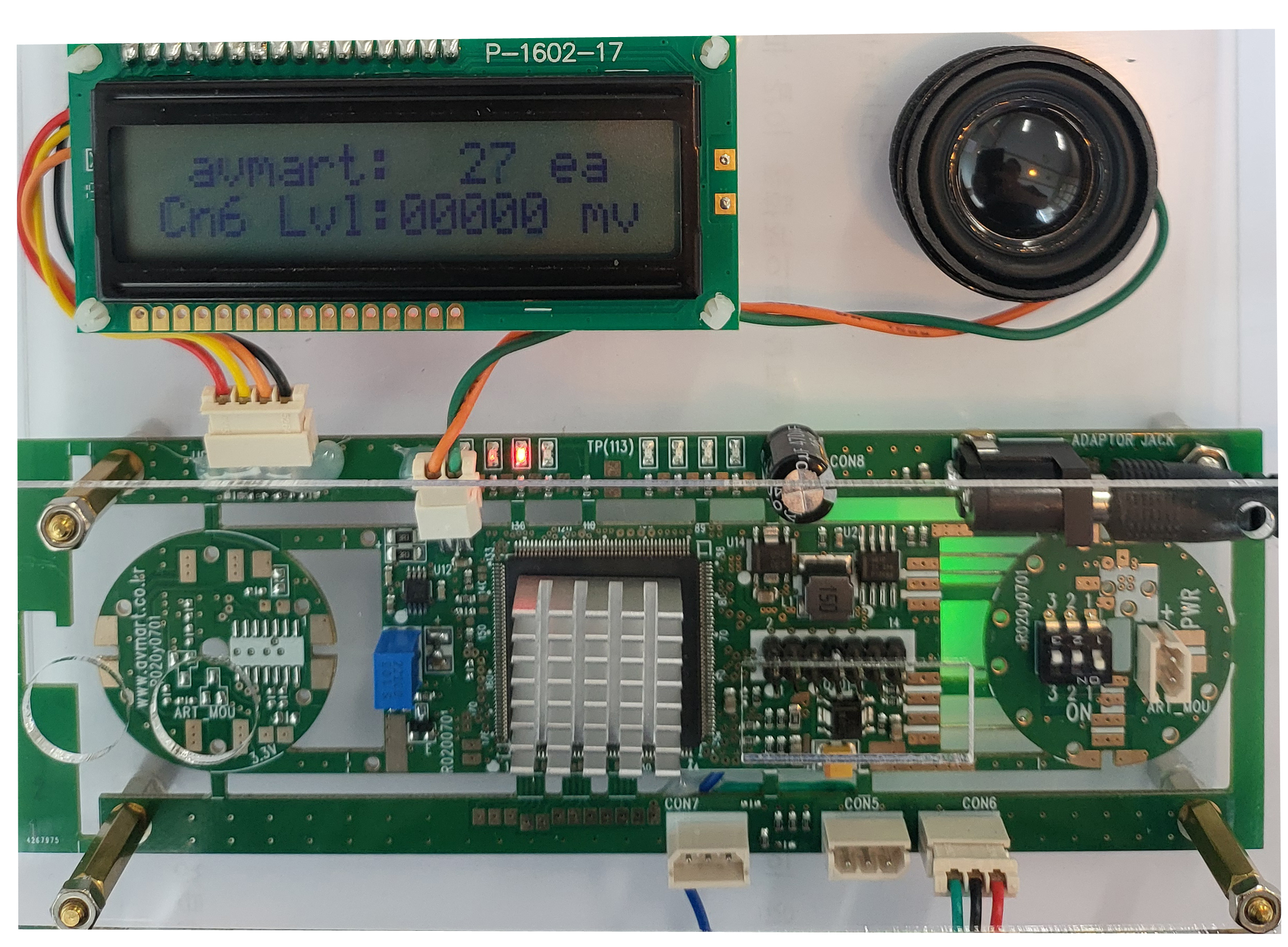 TMS320F2837xD 개발용 DSP신호처리개발보드(KB2837XDN)