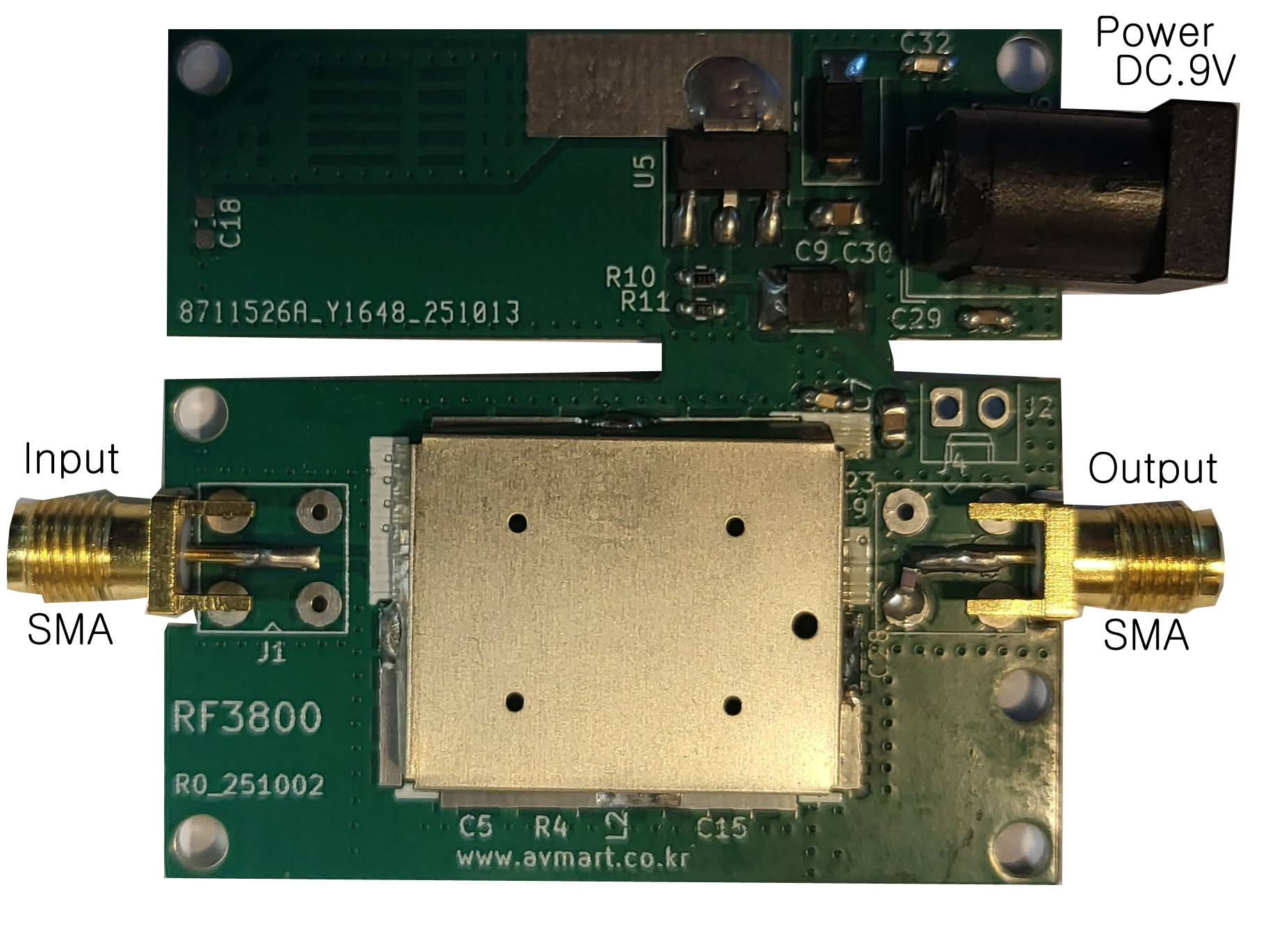광대역 고주파증폭기