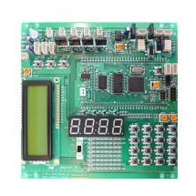 WIN AVR ATmega128키트로, UART,LCD,Dot 8X8, Counter,