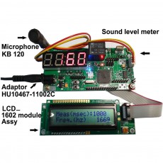 Atmega128 소음 측정기 (Atmega128 Sound Level Meter )_소리 신호 측정 실험에 최적_기본 동작 소스 코드 제공
