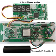 TMS320f2837xd DSP 회로 기반 적외선 인체 감지 카운터 키트_Thermopile 적외선 인체 감지 센서와 증폭기로 구성_최대 8 메터 거리에서 감지